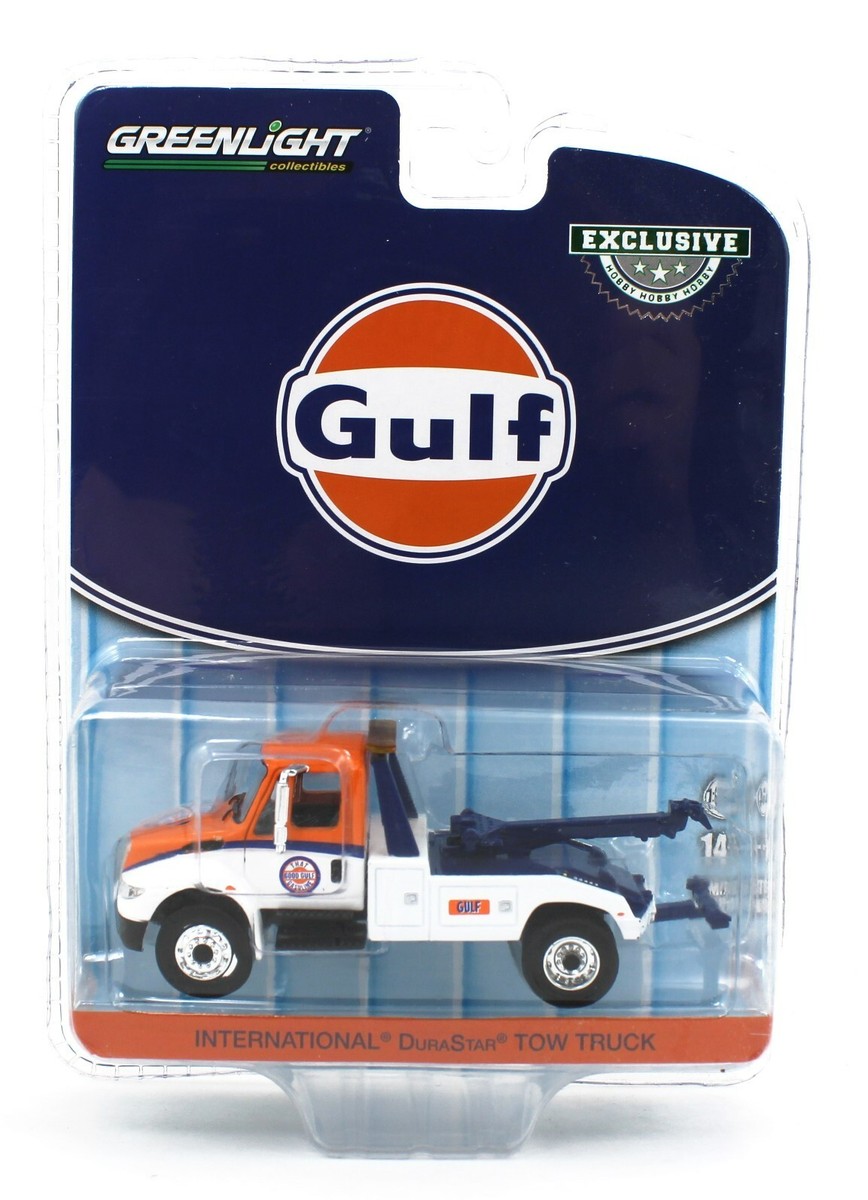 1:64 GreenLight *GULF OIL* International DuraStar TOW TRUCK