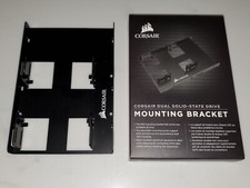 Corsair Dual SSD Mounting Bracket 3.5" CSSD-BRKT2, Black
