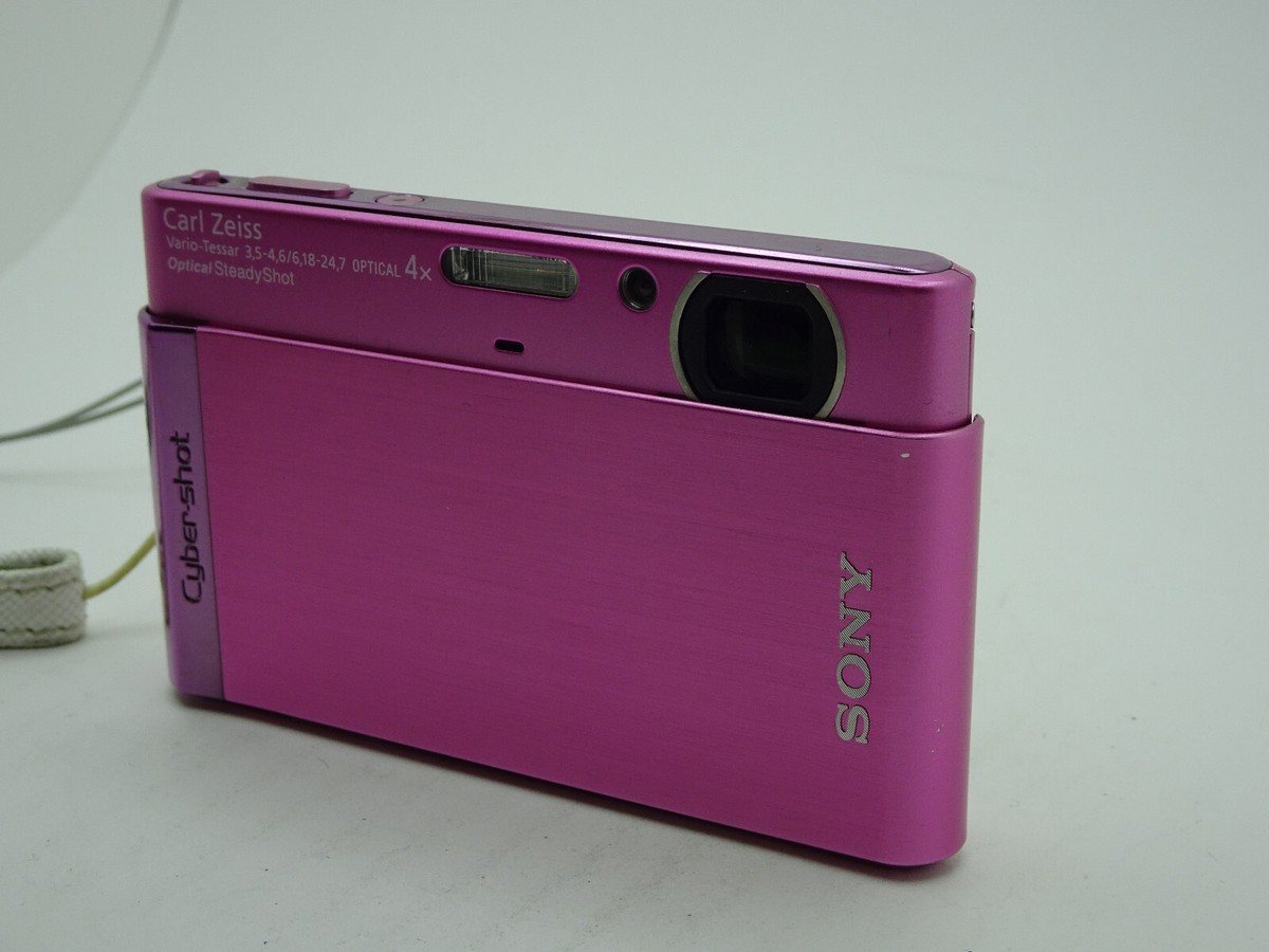 Sony Cyber-Shot DSC T90 Pink 12.2MP Compact Digital Camera Sony Cyber-Shot DSC T90 Pink 12.2MP Compact Digital Camera