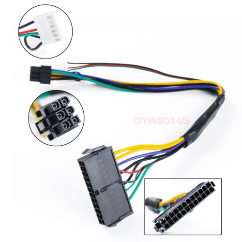 Cavo adattatore alimentatore 24-6 pin per HP Elite 8100 8200 8300 & Z220 Z240 - Foto 15 di 20