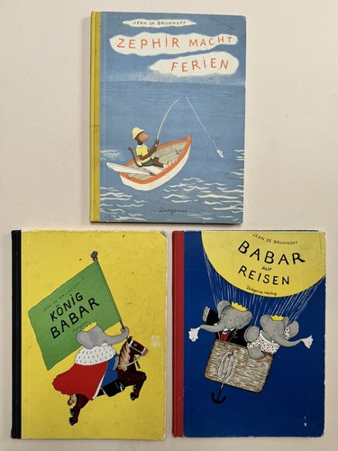 König Babar, Babar auf Reisen Zephir Macht Ferien Jean de Brunhoff Kinderbuch