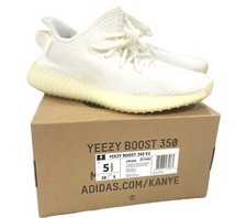 Size 5.5 - adidas Yeezy Boost 350 V2 Low Cream White / Triple White