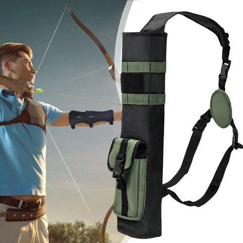 Carcaj de Tiro con Arco con Sistema Molle Bolsillo Flechas de Cadera Bolso para Practicar Arco Objetivo - Imagen 19 de 20