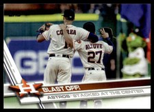 2017 Topps Update Blast Off! Correa & Altuve #US14 Houston Astros
