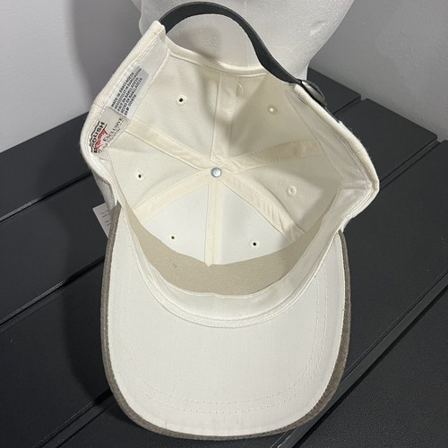 NEU Vintage Roush Racing Mütze Metall Nieten creme braun verstellbar Einheitsgröße - Bild 6 von 8
