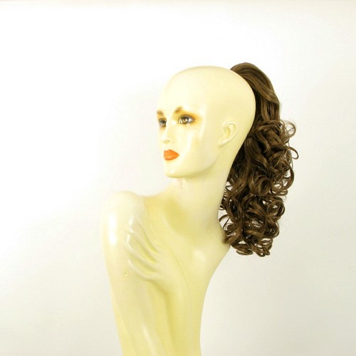 Verlängerung Pferdeschwanz Locken hellbraun gold Ref. 3/12 Peruk - Bild 7 von 8