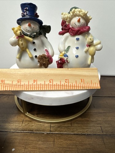 **~ Gerson Int'l - Set Snowman Toys Animals- Colorful 5” ~** - Picture 9 of 9