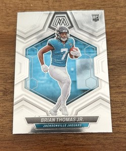 2024 Panini Mosaic - Rookies Brian Thomas Jr. #323 Silver Prizm (RC)