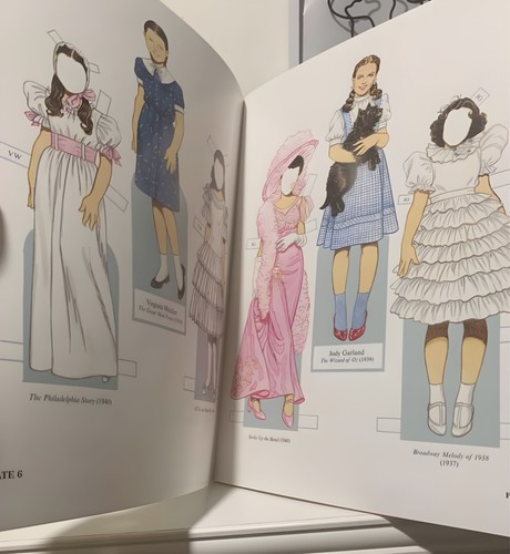 Famous Child Stars Paper Dolls - Tom Tierney - Unused & Like New | Free Postage - Picture 5 of 5