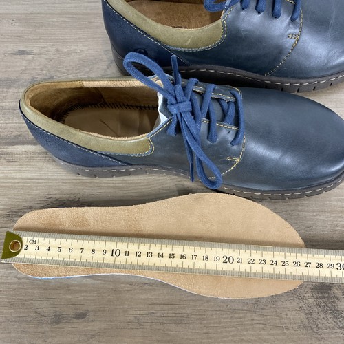 Born Lance Größe 10 * Herren Leder Schuhe blau unbeschriftet Größe Maße 27 cm - Bild 14 von 23