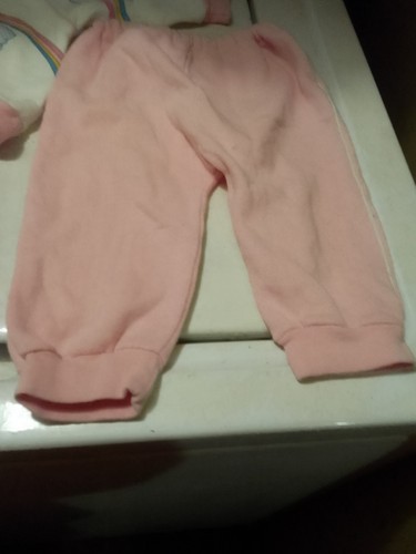 Vintage Winnie The Pooh & Piglet Infant Outfit Sweatpants And Sweatshirt - Picture 3 of 9