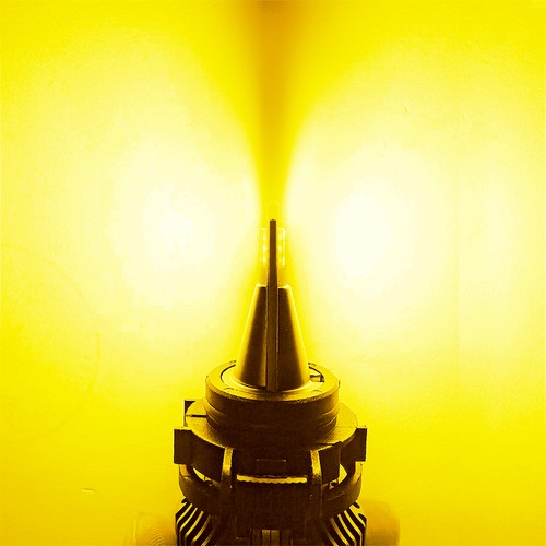 Luz antiniebla LED AUXITO 5202 5201 H16 luz diurna ámbar blanco CANBUS EE. UU. - Imagen 9 de 17