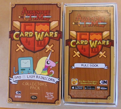Adventure Time Card Wars: BMO vs Lady Rainicorn Collector's Pack Complete. New - Picture 2 of 5