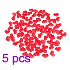 Set of 5 Heart Confetti for Tables Decorations Sponge Petals Wedding
