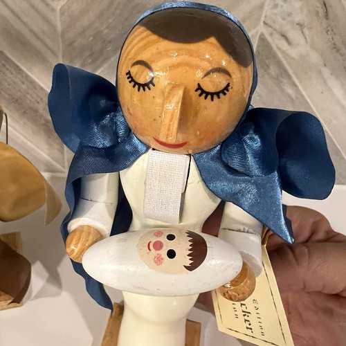 De colección 2010 Belén Sagrada Familia Cascanueces María José y Niño Jesús Numerado - Imagen 14 de 22