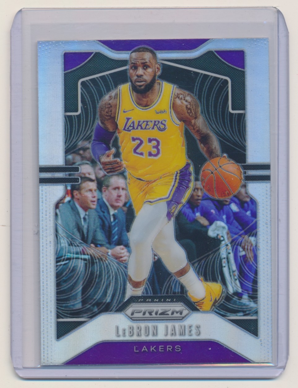 【美品】2019-20 PANINI Prizm LeBron James LeBron James 2019 Prizm #129 Silver Price Guide - Sports