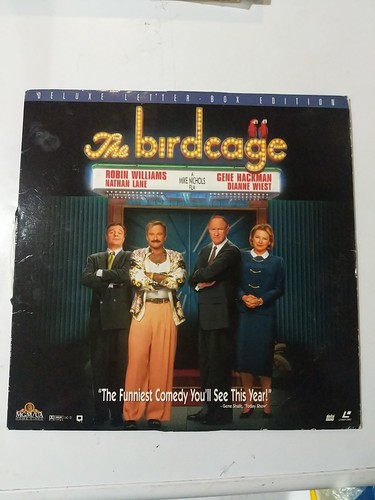 "The Birdcage" Letterbox Laserdisc LD - Robin Williams - Bild 1 von 3