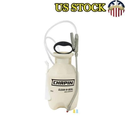 #ad #ad Clean #x27;N Seal Poly Deck Sprayer for Deck Cleaners Transparent Stains Sealers New $38.63