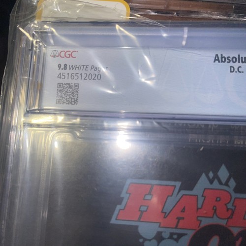 CGC 9.8 DC Comics Absolute Batman #1 Nick Dragotta cover - Picture 7 of 10