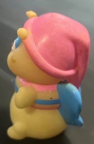 Playskool Glo Bug Worm Friends Hasbro Glow Butterfly Finger Puppet Vintage 80s - Picture 2 of 6