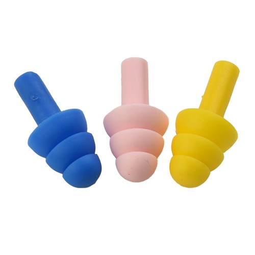 Comfortable Soft Silicone Earplugs in Cases 6 Sets for Noise Reduction - Picture 6 of 12