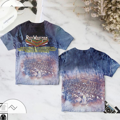 Rick Wakeman Journey Tour T shirt men AOP Unisex 3D LAMQ1X