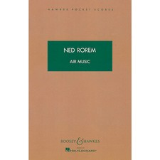 Air Music Ten Variations for Orchestra Scores/Books Series by Ned Rorem
