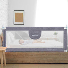 73" Bed Rails for Toddlers, Universal Bed Rails for Toddlers, Adjustable Baby Be