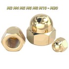 Hutmutter Messing DIN 1587 Hohe Form Hutmuttern Muttern M3 M4 M5 M6 M8 M10 - M20