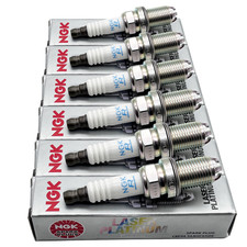 6x NGK  Zündkerzen BKR6EQUP 3199 Für BMW 3er E36 E46 5er E39 7er Z3 E36 Z4X3 X5