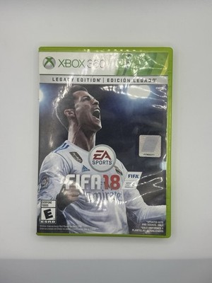 EA Sports FIFA 18 Legacy Edition Soccer Xbox 360 Game with Case and Disc