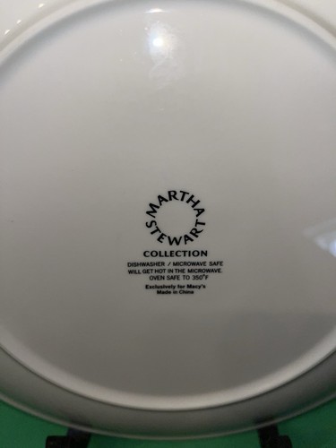 Martha Stewart Heirloom Dinner Plate EUC - Picture 2 of 2