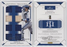 2019 National Treasures Game Gear Material Eights /99 Danny Jansen Rookie RC
