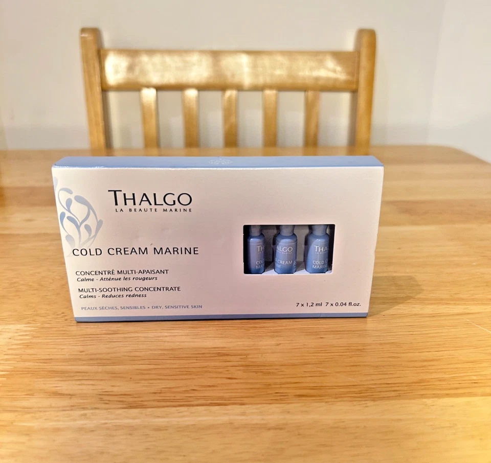Thalgo Cold Cream Marine Multi Soothing Concentrate 7 x 1.2ml BNIB FREE UK POST - Image 2 of 4
