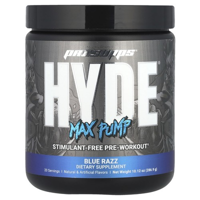 #ad Hyde® Max Pump Pre Workout Blue Razz 10.12 oz 286.9 g $27.08