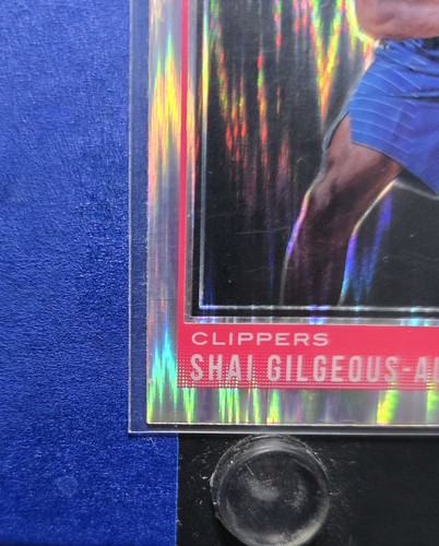 Shai Gilgeous-Alexander 2018-19 Donruss Optic Shock Rated Rookie #162 - Afbeelding 4 van 10