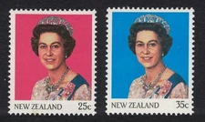 New Zealand Queen Elizabeth II 2v 1985 MNH SG#1370-1371