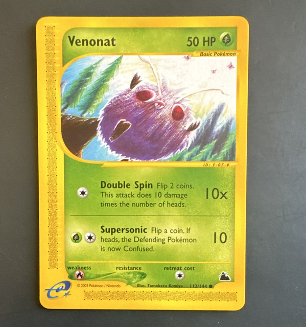 Venonat #112 (Skyridge (2003))