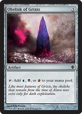 Obelisk of Grixis - Light Play MTG Commander 2013 Edition