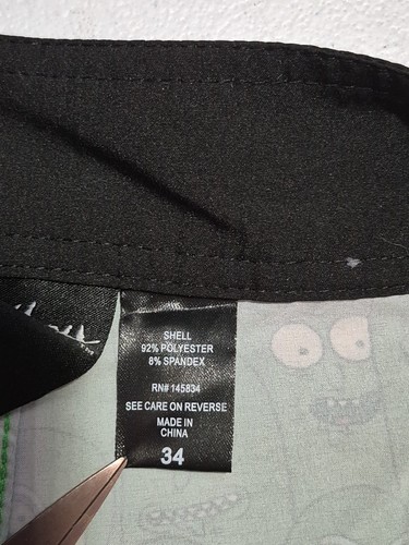 Rick and Morty Pickle Rick Swim Shorts Trunks Sz 34 Adult Swim Hot Topic - NWT - Picture 7 of 12