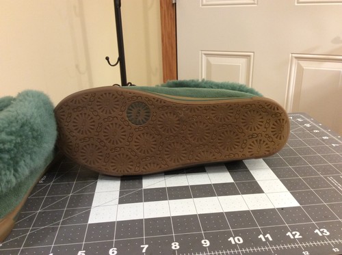 UGG Australia Rylan Damen-Slipper grün Lammfell gefüttert SN 1870 Größe 9 - Bild 9 von 11