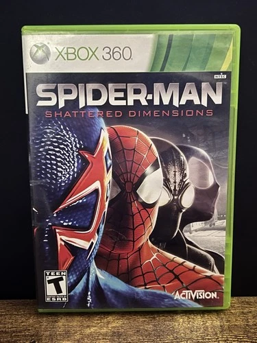 Spider-Man: Shattered Dimensions (Microsoft Xbox 360, 2010, Good Condition)