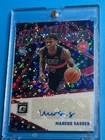 2023/24 Panini Donruss Optic Rookie Auto Marcus Sasser FBS-SAS Fast Break