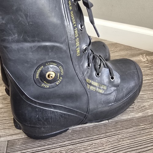 K-R Boots US Military Extreme Cold Weather Mickey Mouse Combat Vintage 9 W Valve - Picture 2 of 12