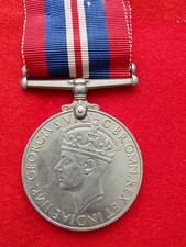 WW2 The War Medal 1939-1945 Original Full Size