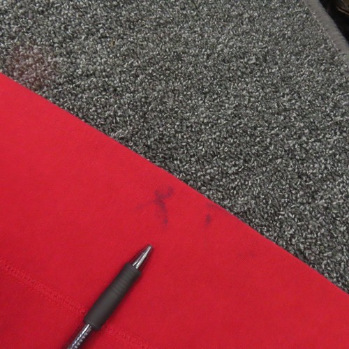 Jordan Hoodie Mens Medium Red Full Zip Sweatshirt Black Jumpman Basketball Nike - Picture 4 of 11