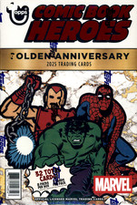 2025 Topps Comic Book Heroes Golden Anniversary Marvel Trading Cards Sealed