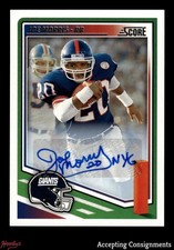 2025 Score Signatures #49 Joe Morris AUTO GIANTS