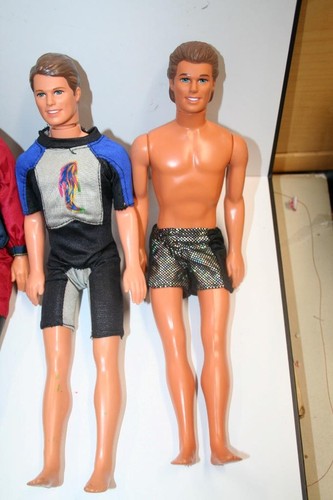 4 1968 Ken Puppen Barbie’s Friend alle markiert eine mit beflockten Haaren guter Zustand - Bild 7 von 7