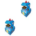 2 PCS Dinosaur Construction Toys Multi-functional Kids Craft Kits